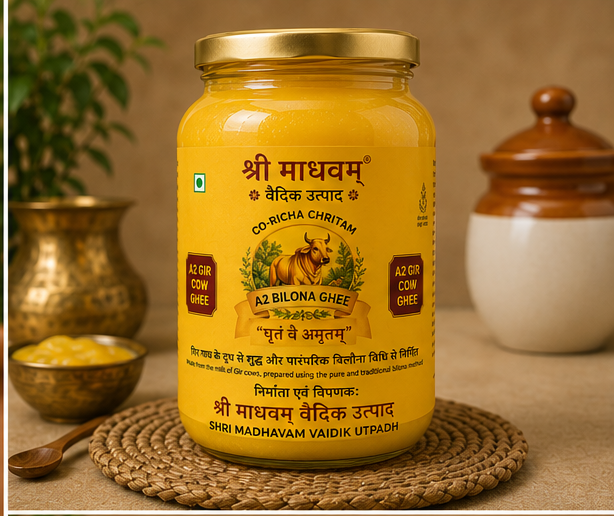 Premium A2 Bilona Gir Cow Ghee